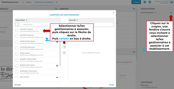gestionnaires